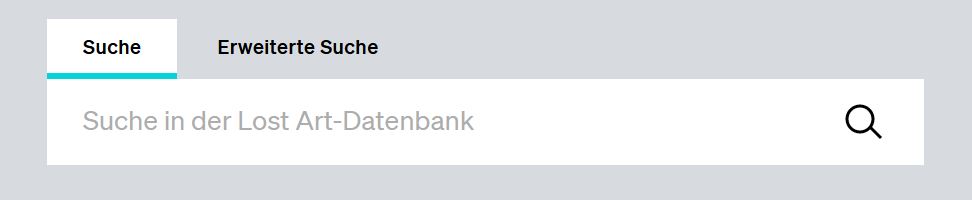 Screenshot Suchfunktion